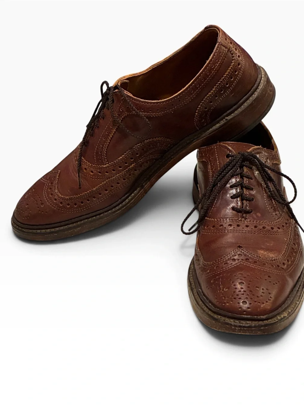 VTG Allen Edmonds McTavish wingtips brogues. Sz 9.5.